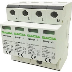 ΑΝΤΙΚΕΡΑΥΝΙΚΟ ΤΡΙΦΑΣΙΚΟ Τ1-Τ2 20kA-40kA 385V 3P+NPE