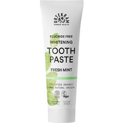 Urtekram No Fluoride Fresh Mint Οδοντόκρεμα για Λεύκανση 75ml