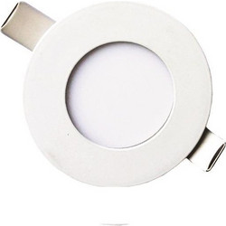 ΦΩΤΙΣΤΙΚΟ ΧΩΝΕΥΤΟ LED SLIM 3W 4000K Φ85 ΛΕΥΚΟ PLUS