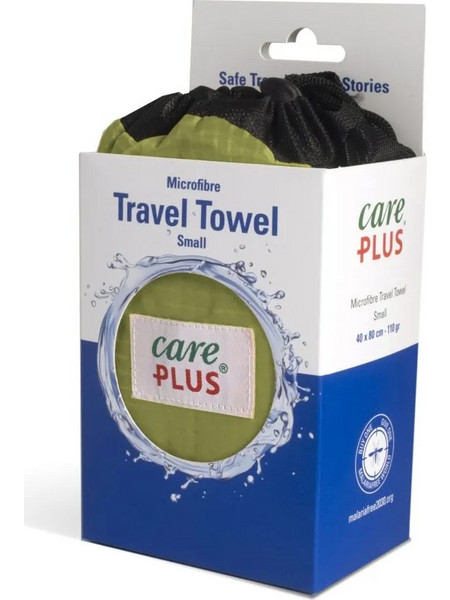 Care Plus Πετσέτα Microfibre Μικρή 40x80cm Green Green