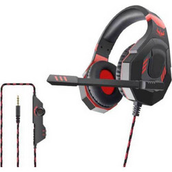 Ovleng OV-P7 Gaming Headset Over Ear Black Red