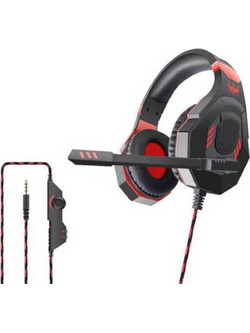 Ovleng OV-P7 Gaming Headset Over Ear Black Red