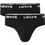 Levi's Ανδρικά Σλιπ Βαμβακερά Μαύρα 2Pack 701237957-001