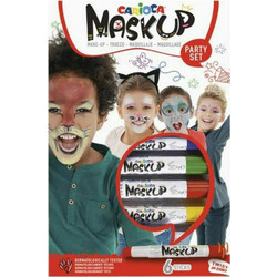 Μαρκαδόροι Προσώπου Mask Up/ 6 Party Set
