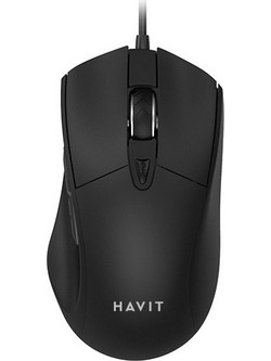 Havit MS67 Ενσύρματο Ποντίκι Black
