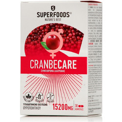 Superfoods CranbeCare 15200mg 30 Κάψουλες