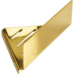 Ράφι Sanco Shower Shelves SH-0202-PVD-02PL PVD Golden Brass Polished 30x16x12cm
