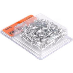 Πριτσίνια αλουμινίου - 100pcs - 3.2mm - Finder - 195276