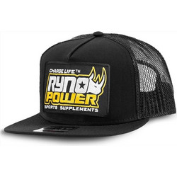 Ryno Power Καπέλο Snapback Υφασμάτινο Μαύρο
