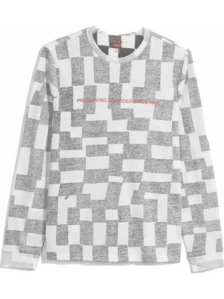 Volcom Carrau Μακρυμάνικη μπλούζα - Λευκό Γκρι A3632601-WHT