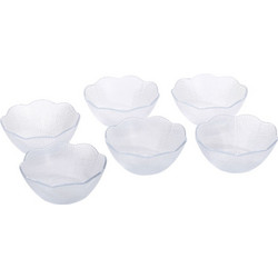 Σετ 6 Γυάλινα Μπολ 250Ml 12,4X12,4X5,4Εκ. Ankor