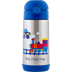 Stephen Joseph Transportation Παιδικό Μπουκάλι Θερμός Ανοξείδωτο BPA Free Μπλε 350ml SJ121262