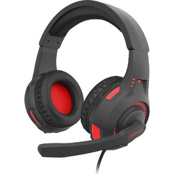 Genesis Radon 210 Gaming Headset On Ear Black Red