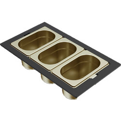 Elleci Sintesi Frame On 1/9 KF013100 Oro - Μπολ Gastronorm Νεροχύτη