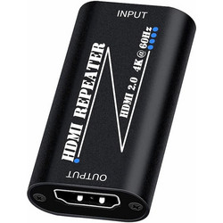 KUYIA ενισχυτής σήματος HDMI 4K 60Hz (Repeater/Extender)Αντάπτορας θηλυκού σε θηλυκό (30m, έκδοση 2.0) για PS4, DVD και TV Box