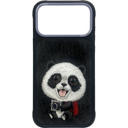 Nimmy Big Eyed Giant Panda Back Cover Black (iPhone 18 Pro Max / 17 Pro Max)