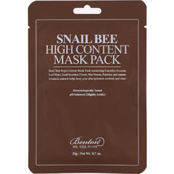 Benton Snail Bee High Content Sheet Μάσκα Προσώπου για Ενυδάτωση με Εκχύλισμα Σαλιγκαριού 20gr