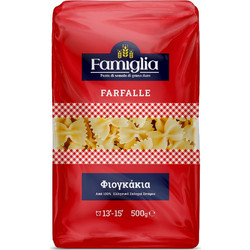ΜΑΚΑΡΟΝΙΑ FAMIGLIA FARFALLE 500gr