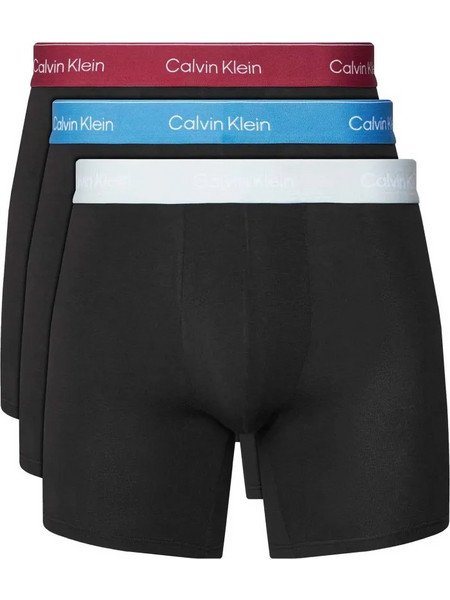 Calvin Klein Ανδρικά Μποξεράκια Σετ 3Pack Μαύρα LV00NB4394-4M5
