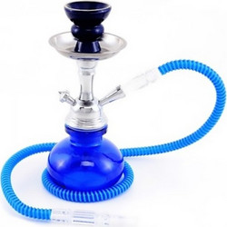 Ναργιλές Coney Hookah Pumpkin 25cm με ένα σωλήνα μπλε χρώμα 0230630 0230630