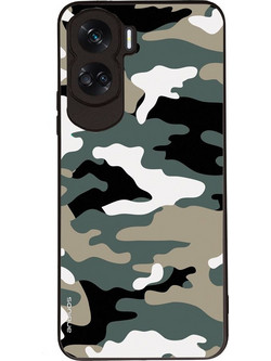 Sonique Camouflage Army Series Θήκη (Honor 90 Lite 5G) Χακί