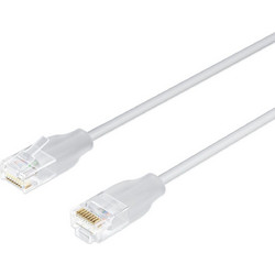 Lanview LightFlex U/UTP Cat6 Καλώδιο Δικτύου Ethernet 10m Λευκό