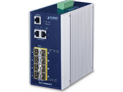 Planet IGS-10080MFT Managed L2 Switch με 2 Θύρες Ethernet 1000Mbps και 8 SFP θύρες