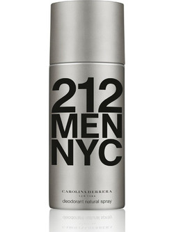 Carolina Herrera 212 NYC Ανδρικό Αποσμητικό Spray Χωρίς Αλουμίνιο 150ml