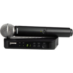 Shure BLX24E PG58 Σετ Ασύρματο Μικρόφωνο Χειρός XLR / 6.35mm