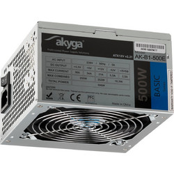 Akyga AK-B1-500E 500W Τροφοδοτικό Υπολογιστή ATX