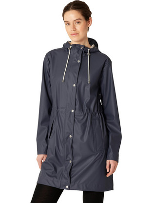 Ilse Jacobsen Long Αδιάβροχο Γυναικείο Μπουφάν Ombre Blue RAIN230FR-604