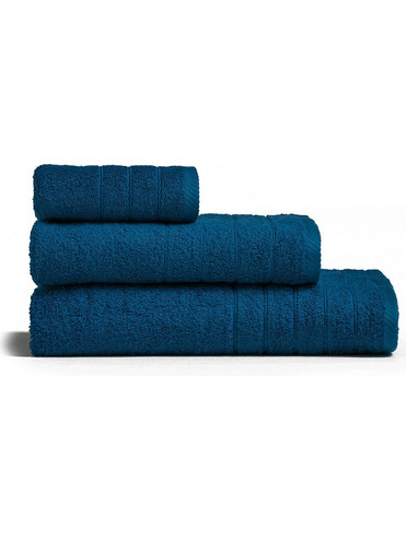 ΠΕΤΣΕΤΑ ΜΠΑΝΙΟΥ FRESCA DARK BLUE (70X140) MELINEN 70Χ140