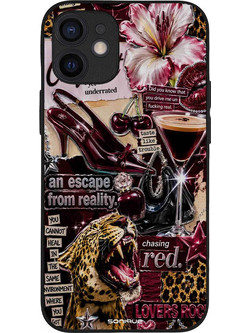 Sonique Back to Y2K Series Back Cover Chasing Red (iPhone 12 mini)
