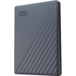 Western Digital MyPassport 4TB Εξωτερικός Σκληρός Δίσκος HDD 2.5" USB-C Grey