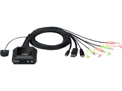 Aten KVM Switch CS52DP 2 x USB-C / DisplayPort