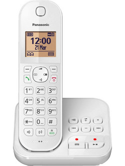 Panasonic KX-TGC420G Ασύρματο Τηλέφωνο Λευκό