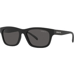 Arnette AN4284 2758/87 Ανδρικά Γυαλιά Ηλίου Τετράγωνα Κοκάλινα Μαύρα με Μαύρο Polarized Φακό