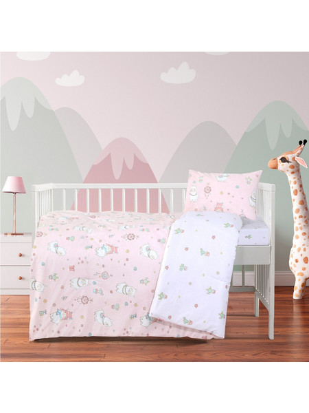 Βρεφικό Κουβερλί Pink Paca 110x150cm
