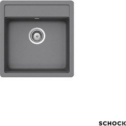 Schock Manhattan Cristalite Croma Ένθετος Νεροχύτης Γρανίτη Ματ 30050-1441