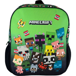 Minecraft Characters Παιδικό Σακίδιο Πλάτης 26x22x9,5 cm