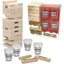 I-Total Drinking Game ''Drunken Tower'' Επιτραπέζιο Παιχνίδι Ενηλίκων 19x20cm XL2648