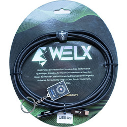 WELX Premium USB-C to USB-C 3.2 Gen2x2 (20Gpbs) - 1.5m (R9)