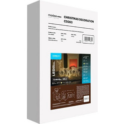 Modee Lighting 490 Χριστουγεννιάτικα Λαμπάκια LED Εξωτερικού Χώρου Θερμά Λευκά ML-C5003