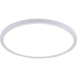 Πλαφονιέρα Οροφής 123LED 22.5 cm 3000-4000-6000K 1440lm IP54 12W White