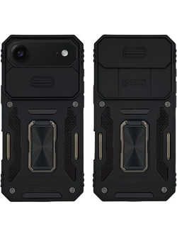 Sonique Ring Armor CamShield Θήκη Black (iPhone 17 Air)
