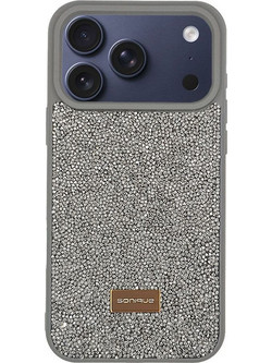 Sonique Lux Diamond Θήκη (iPhone 17 Pro / 18 Pro) Silver