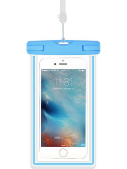 Waterproof Θήκη Devia Ranger Fluorescence για Smartphones έως 5.5" Μπλε