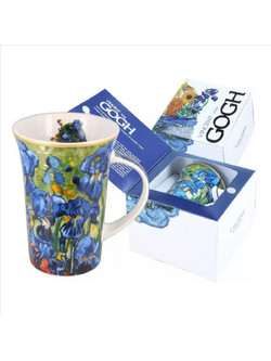 Carmani Κούπα Από Πορσελάνη Πολύχρωμη 350mL Vincent Van Gogh - 830-8105
