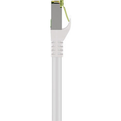 Goobay S/FTP Cat.8.1 Καλώδιο Δικτύου Ethernet 10m White
