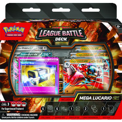 Pokemon - Mega Lucario ex League Battle Deck Box (POK10360-101) - Toys